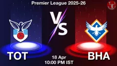TOT vs BHA Match Result
