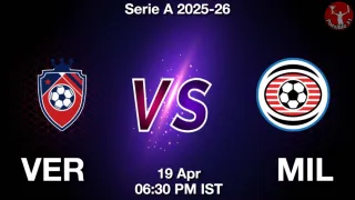 VER vs MIL Dream11 Prediction