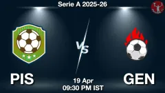 PIS vs GEN Match Result