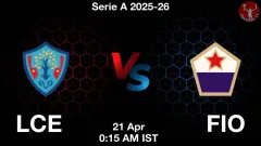 LCE vs FIO Match Result