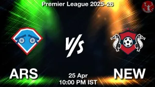 ARS vs NEW Dream11 Prediction