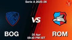 BOG vs ROM Match Result