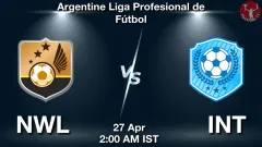 NWL vs INT Match Result