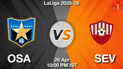 OSA vs SEV Match Result