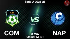 COM vs NAP Match Result