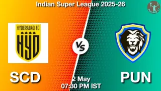 SCD vs PUN - Indian Super