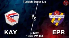 KAY vs EPR Match Result