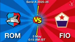 ROM vs FIO Match Result