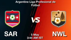 SAR vs NWL Match Result