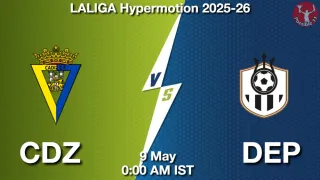 CDZ vs DEP - LALIGA Hypermotion