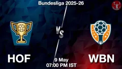 HOF vs WBN Match Result