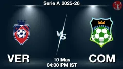 VER vs COM Match Result