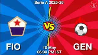 FIO vs GEN - Serie A