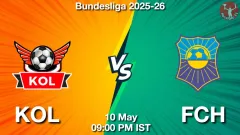 KOL vs FCH Match Result