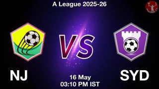 NJ vs SYD - A League