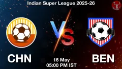 CHN vs BEN Match Result
