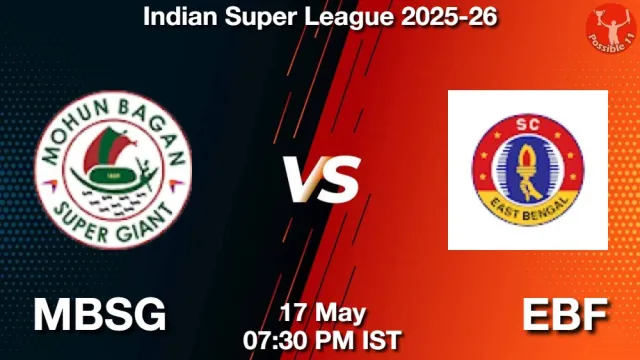 MBSG vs EBF ड्रीम11 भविष्यवाणी, फैंटेसी क्रिकेट टीम - 17 मई 2026