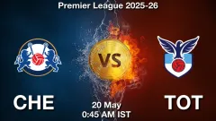 CHE vs TOT Match Result