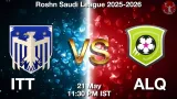 ITT vs ALQ Dream11 Prediction, Preview & Updates - <small>Thu, 21 May 11:30 PM IST</small>