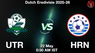 UTR vs HRN UTR vs HRN - Dutch Eredivisie