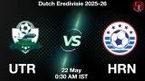 UTR vs HRN Dream11 Prediction, Preview & Updates - <small>Fri, 22 May 12:30 AM IST</small>