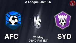 AFC vs SYD AFC vs SYD - A League
