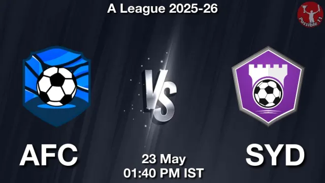 AFC vs SYD Match Previews and Football Tips