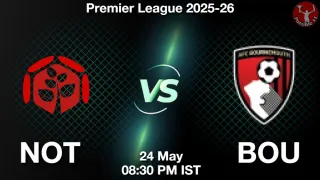 NOT vs BOU Dream11 Prediction