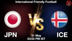 JPN vs ICE Match Result