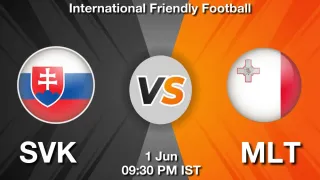 SVK vs MLT - International Friendly