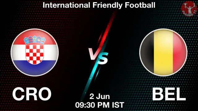 CRO vs BEL Match Previews and Football Tips