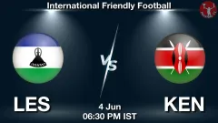 LES vs KEN Match Result