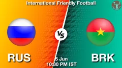 RUS vs BRK Match Result