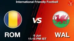 ROM vs WAL Match Result