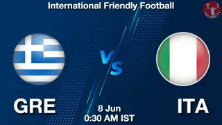 GRE vs ITA - International Friendly