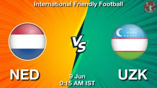 NED vs UZK - International Friendly