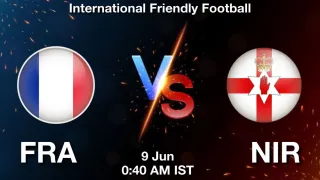 FRA vs NIR - International Friendly