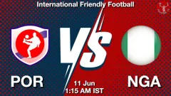 POR vs NGA Match Result