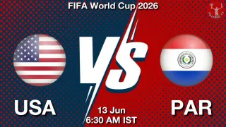 USA vs PAR - FIFA World