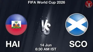 HAI vs SCO - FIFA World