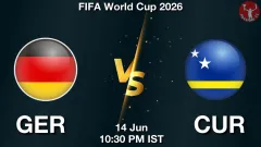 GER vs CUR Match Result
