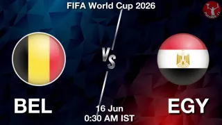 BEL vs EGY - FIFA World