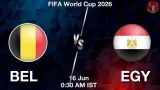 BEL vs EGY Dream11 Prediction, Preview & Updates - <small>Tue, 16 Jun 12:30 AM IST</small>