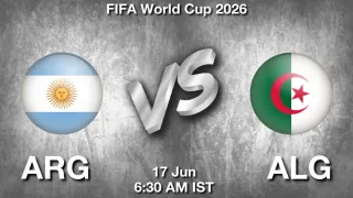 ARG vs ALG - FIFA World