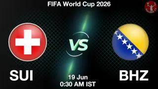 SUI vs BHZ - FIFA World