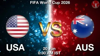 USA vs AUS - FIFA World