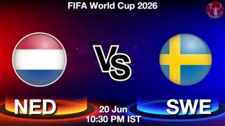 NED vs SWE NED vs SWE - FIFA World