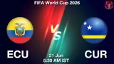 ECU vs CUR Dream11 Prediction, Preview & Updates - <small>Sun, 21 Jun 05:30 AM IST</small>