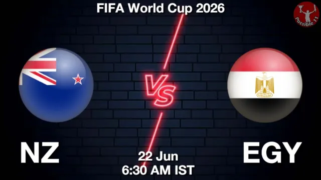 NZ vs EGY Match Previews and Football Tips