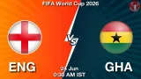 ENG vs GHA Dream11 Prediction, Preview & Updates - <small>Wed, 24 Jun 12:30 AM IST</small>